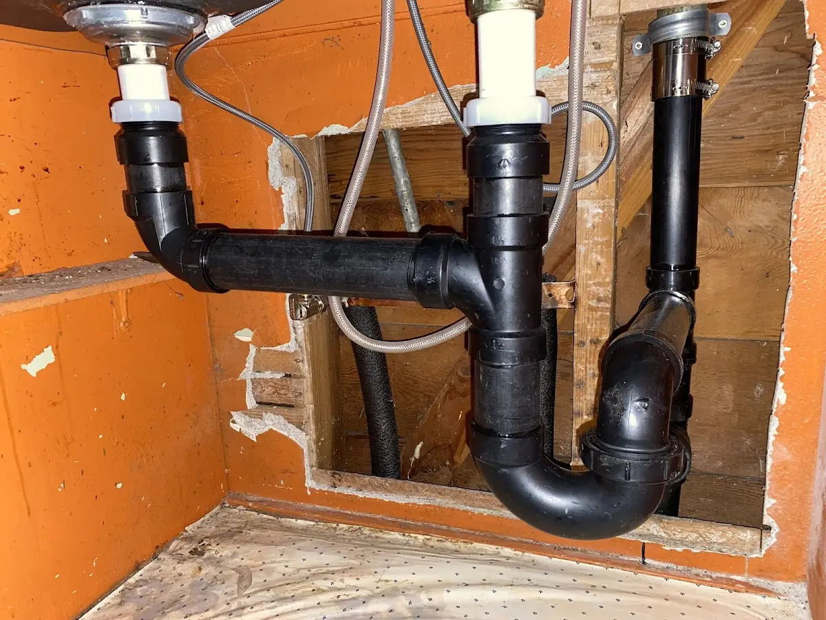 Professional Plumbing Inspection equipment and tools on the job in Greenwich